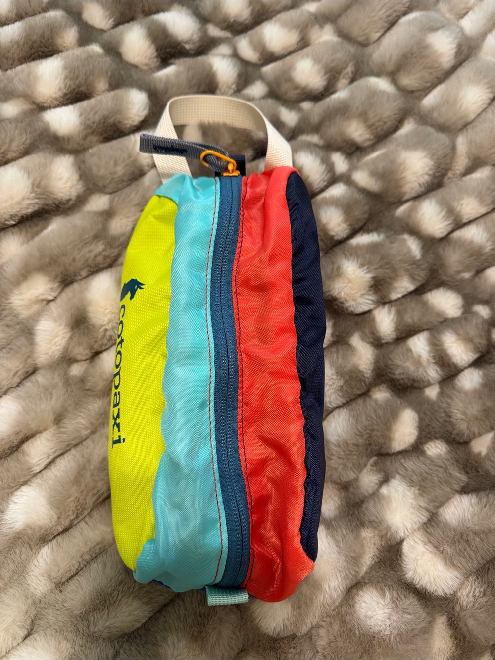 Cotopaxi Colorblock Waist Pack - Yellow, Teal, Red - Picture 2 of 7